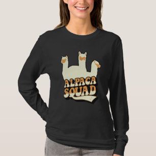 T-shirt Alpaca Squad Pako Huacaya Lama Alpaca Breeder Alpa