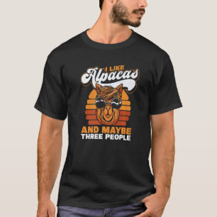 T-shirt Alpaga Lama Animal Drôle