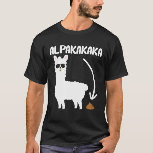 T-shirt Alpakakaka Alpaca Llama Llama Cute animal Lover