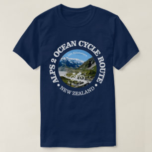 T-shirt Alpes 2 Océan (Cyclisme C)