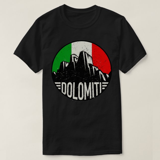 T-shirt Alpes dolomitiques (Design devant)
