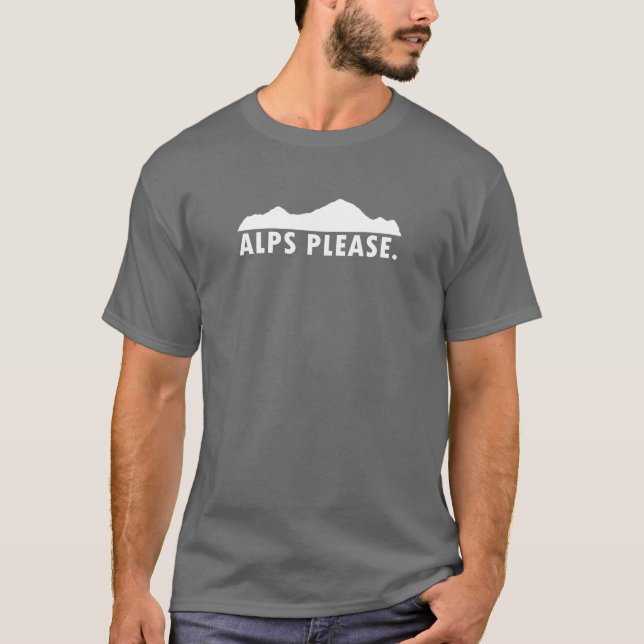 T-shirt Alpes S'Il Vous Plaît (Devant)