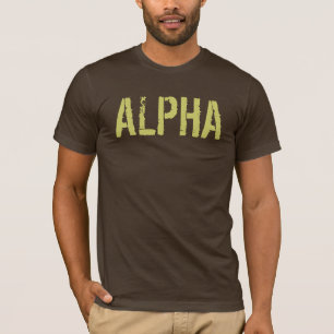 T-shirt Alpha chemise pour les hommes
