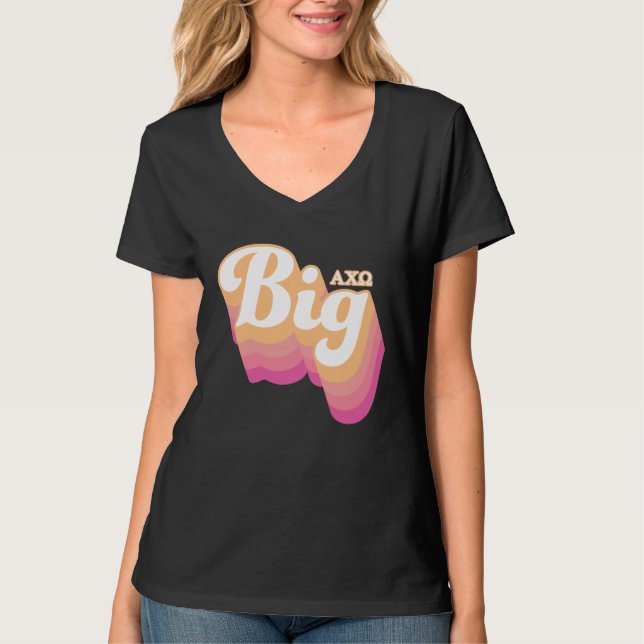 T-shirt Alpha Chi Omega| Gros (Devant)