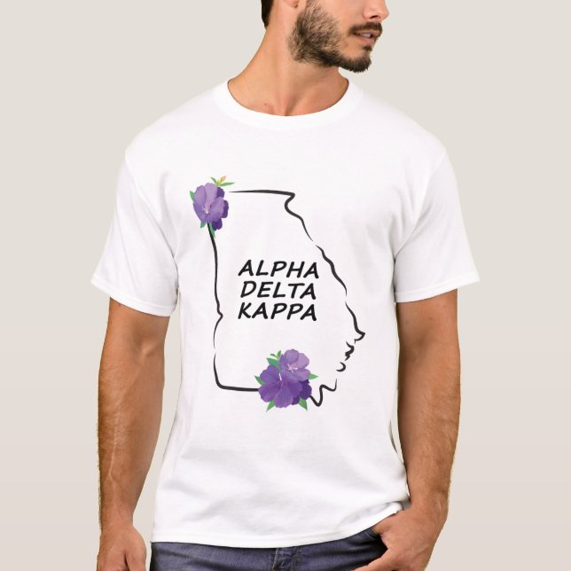 T-shirt Alpha delta kappa (Devant)