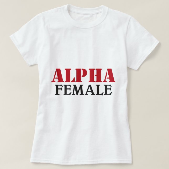T-shirt Alpha Female (Design devant)
