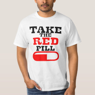 T-shirt Alpha mâle PRENDRE LA PILE ROUGE