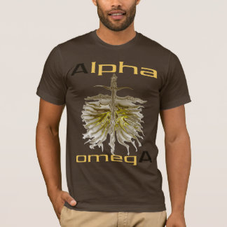 T-shirt "Alpha omegA" par Michael Crozz