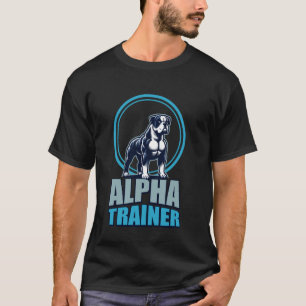 T-shirt Alpha Trainer Bulldog Fitness Emblem