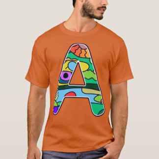 T-shirt Alphabet A 3