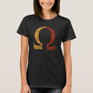 T-shirt Alphabet grec oméga