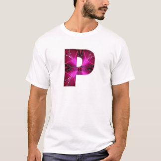T-shirt Alphabet P PP PPP