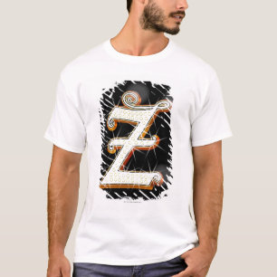 T-shirt Alphabet Z de Bling
