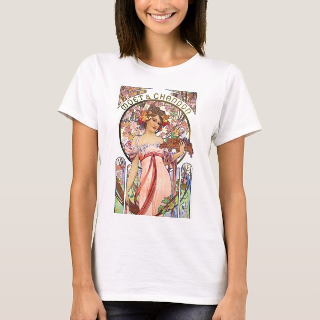T-shirt Alphonse Mucha (Devant)