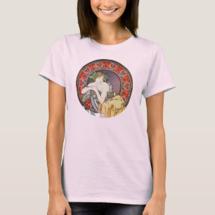 T-shirt Alphonse Mucha Goddess