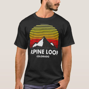 T-shirt Alpine Loop Colorado Coucher de soleil - Rocky Mou