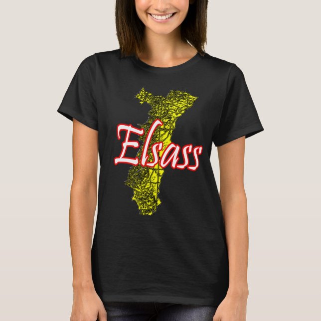 T-shirt Alsace - Elsass (Devant)