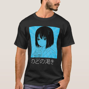 T-shirt Alt Esthétique - Manga - Anime Girl - Emo Japonais