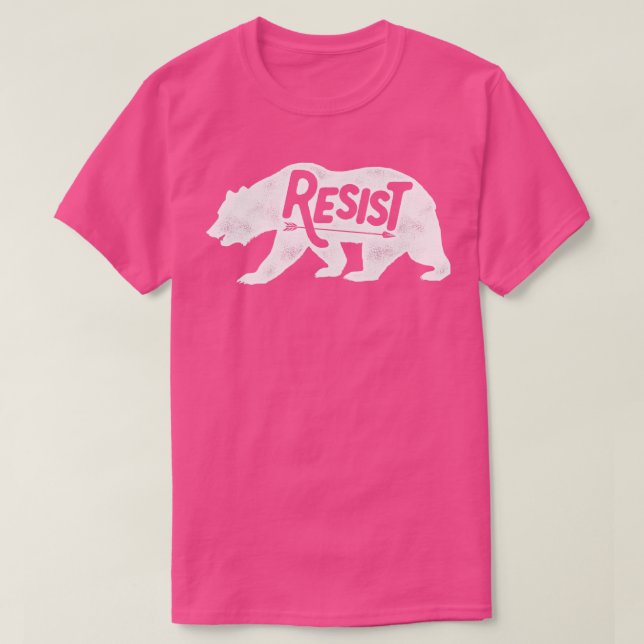 T-shirt ALT US National Park Service Résiste À L'Ours Vint (Design devant)