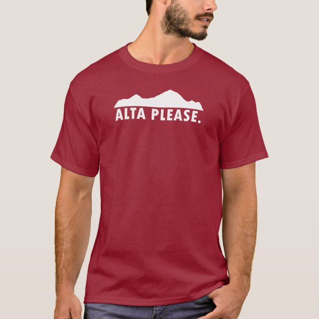 T-shirt Alta S'Il Vous Plaît (Devant)