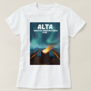T-shirt Alta Wasatch Mountain Range Utah