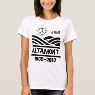 T-shirt Altamont Speedway 1969-2019 50e anniversaire
