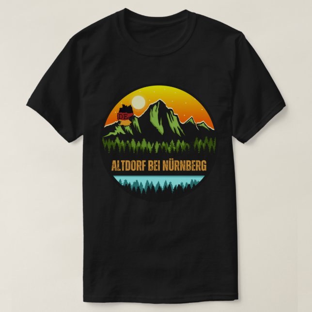 T-shirt Altdorf bei Nürnberg, Allemagne (Design devant)