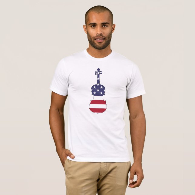 T-shirt Alto "drapeau américain " (Devant entier)