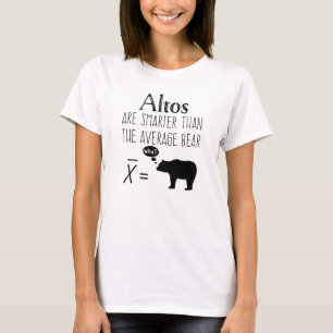 T-shirt Alto drôle - Ours moyen