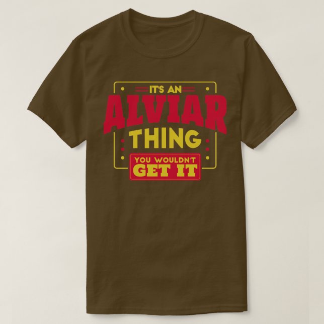 T-shirt Alviar (Design devant)
