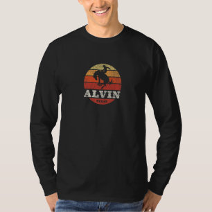 T-shirt Alvin TX Pays Vintage Western Retro