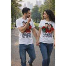 Always Choose Love – Valentine Couple Tee