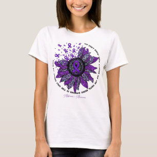 T-shirt Alzheimer'S Awareness Awareness Sunflower Flower W