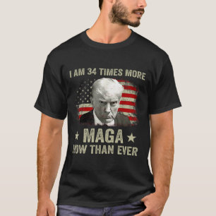 T-shirt Am &# ; Times Plus De Maga Maintenant Que Jamais L