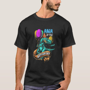 T-shirt Ama De L'Anniversaire Garçon RAWR Rex Dinosaur Fam