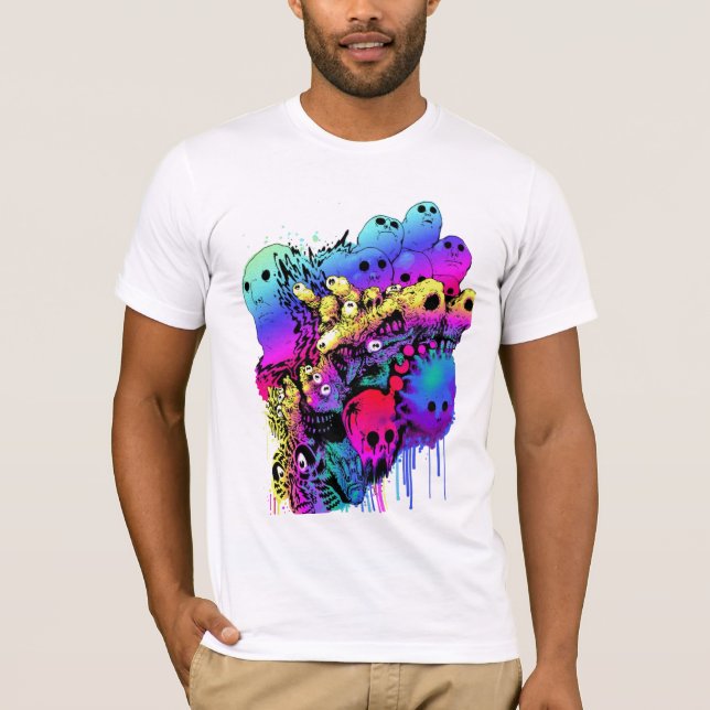 T-shirt amalgamamacolor3 (Devant)