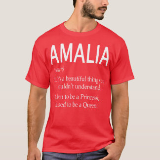 T-shirt Amalia Nom Cadeau