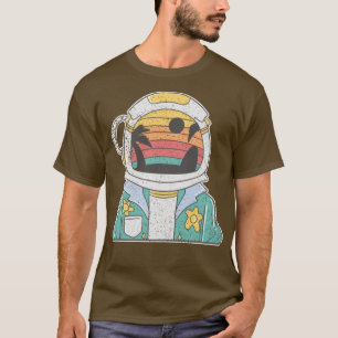 T-shirt amant astronaute