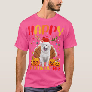 T-shirt Amant chien drôle Happy American Eskimo Chien Hell