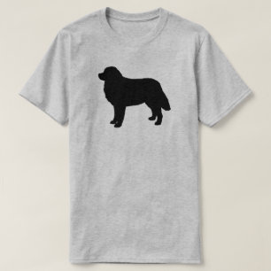 T-shirt Amant de Berner de silhouette de chien de montagne