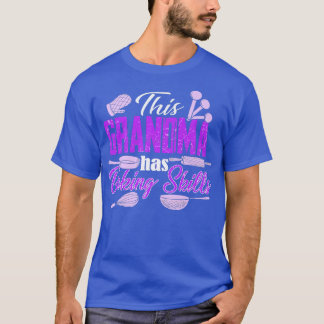 T-shirt Amant de cuisine Amusante Grand-mère Baker Grandma