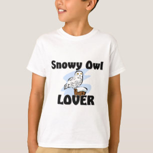 T-shirt Amant de hibou de Milou