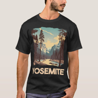 T-shirt Amant de la nature du parc national de Yosemite vi