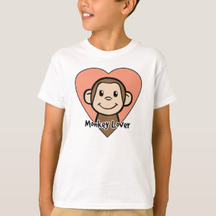 T-shirt Amant de singe