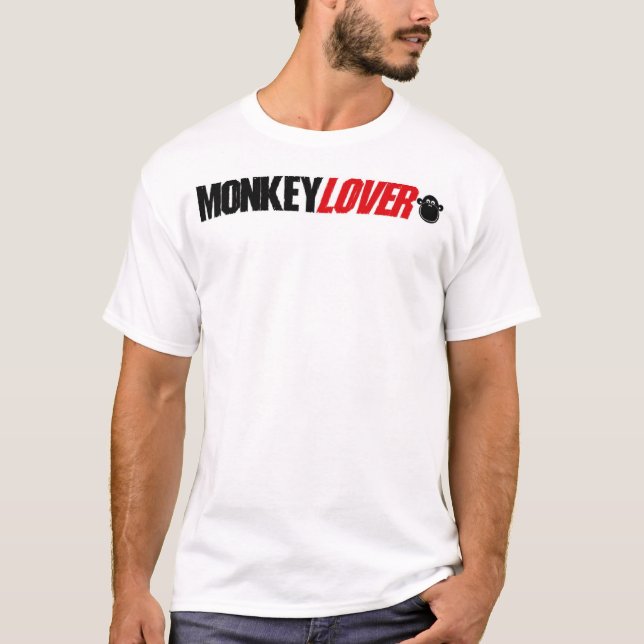 T-shirt Amant de singe (Devant)