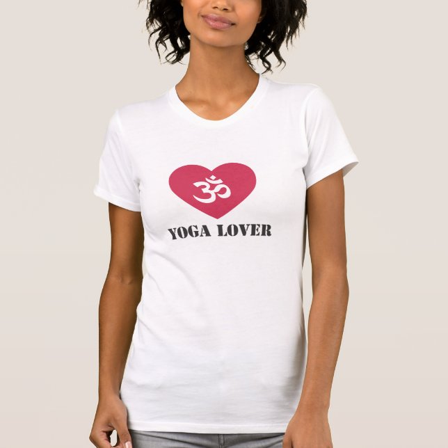 T-shirt Amant de yoga (Devant)