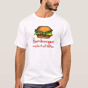 T-shirt Amant d'hamburger