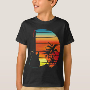 T-SHIRT AMANT DU CRÉPUSCULE À LA GUITARE