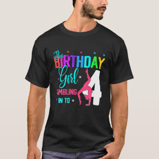 T-shirt Amant Gymnastique 4e anniversaire Quatre 4 ans Gym