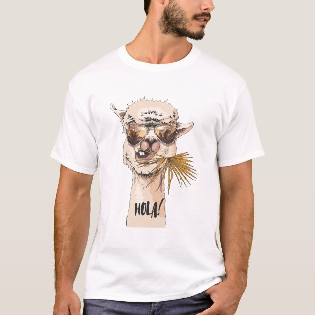 T-shirt Amant lama (Devant)